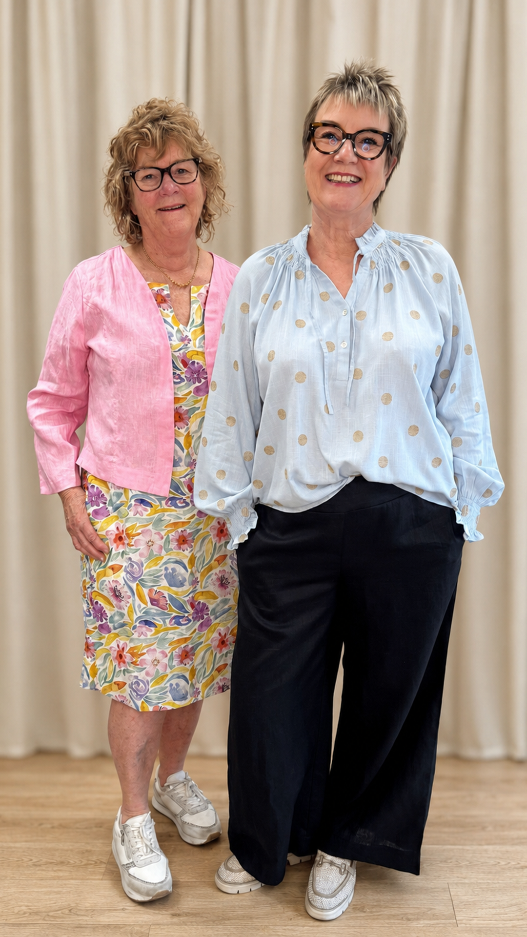 style items clothing on different bodies